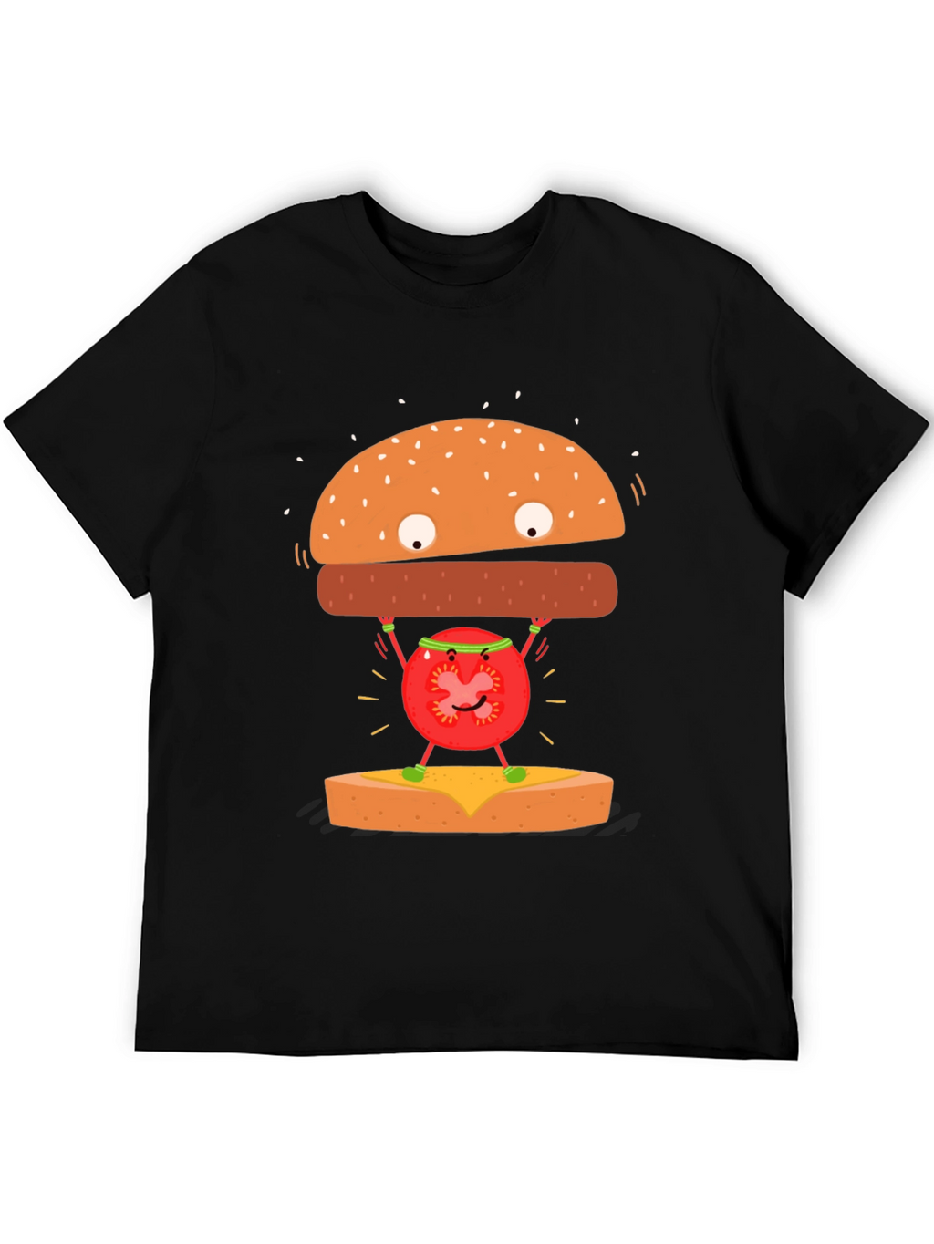 Funny Hamburger Tomato T-Shirt