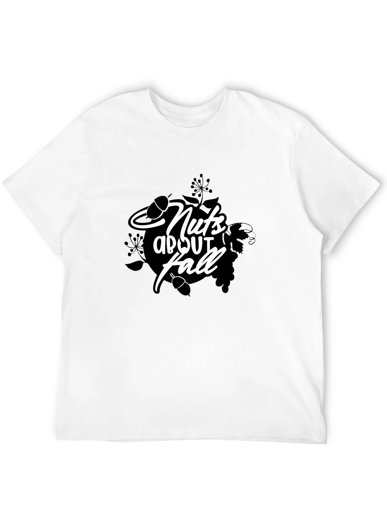 Nuts About Fall T-Shirt - Black