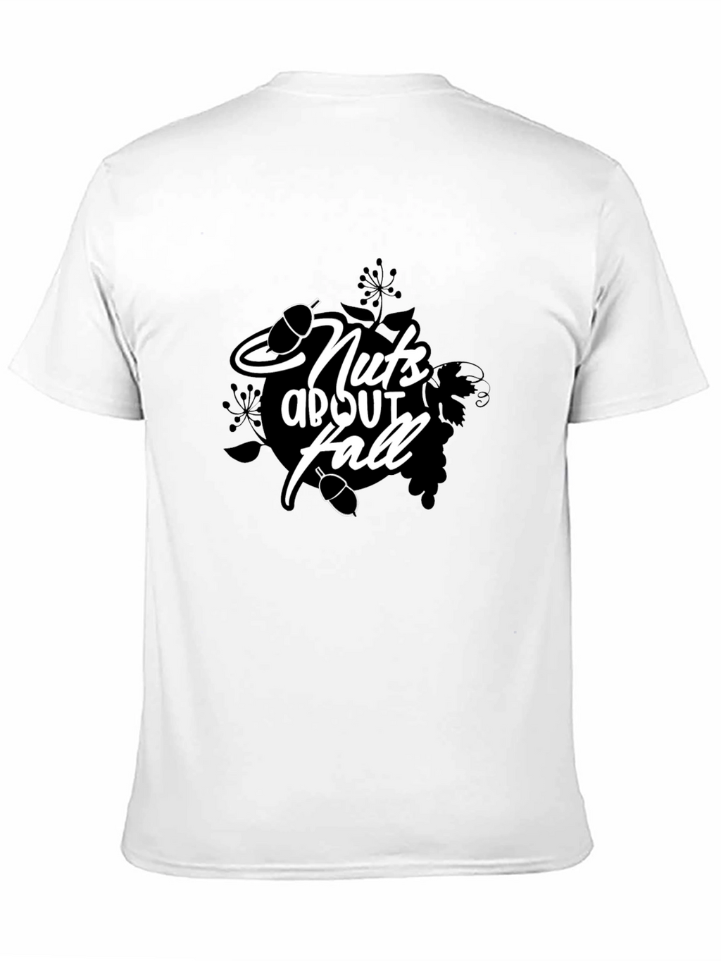 Nuts About Fall T-Shirt - Black