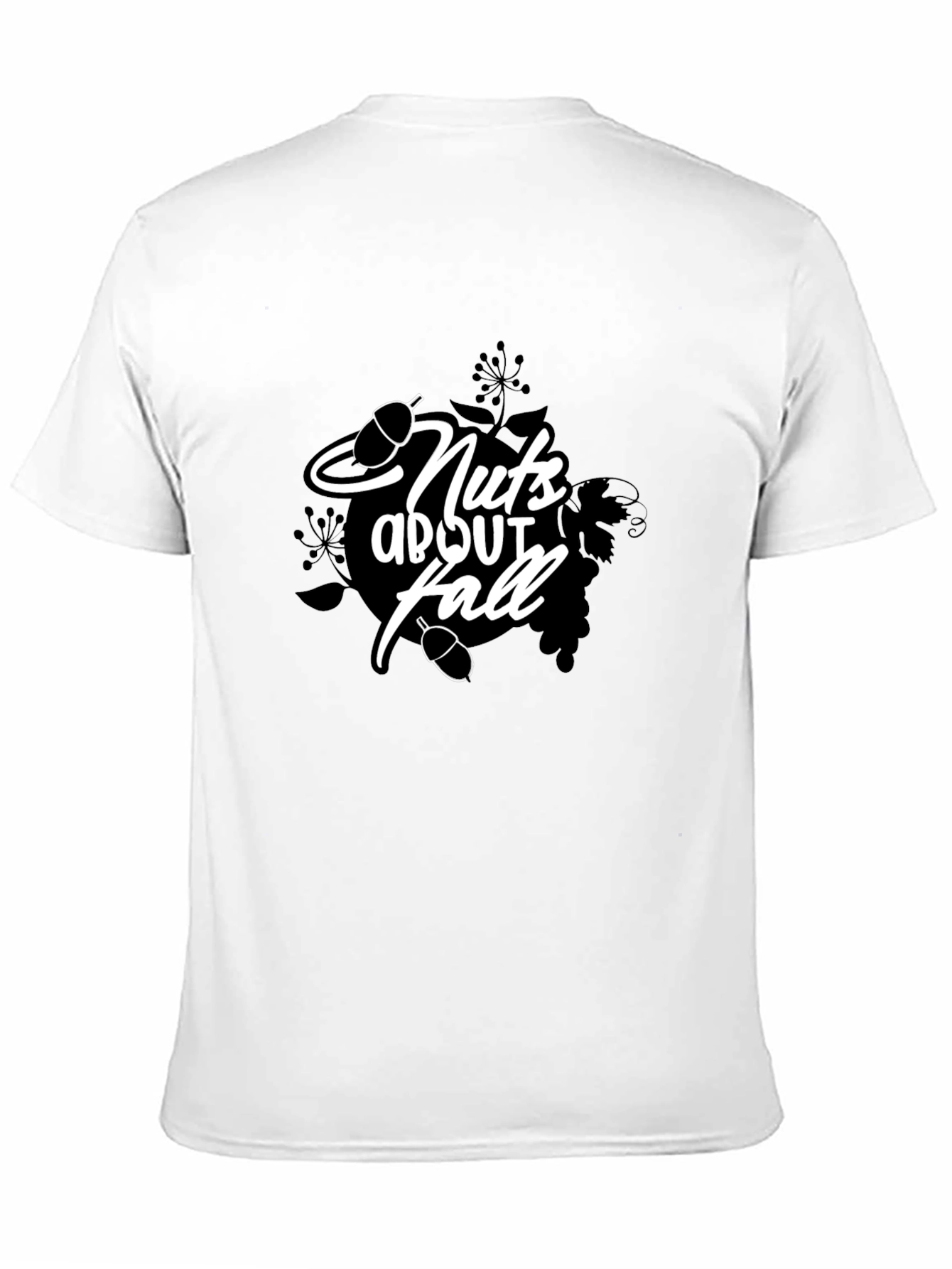 Nuts About Fall T-Shirt - Black