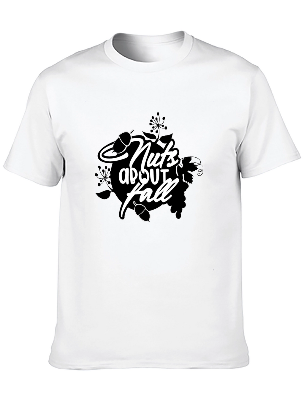 Nuts About Fall T-Shirt - Black