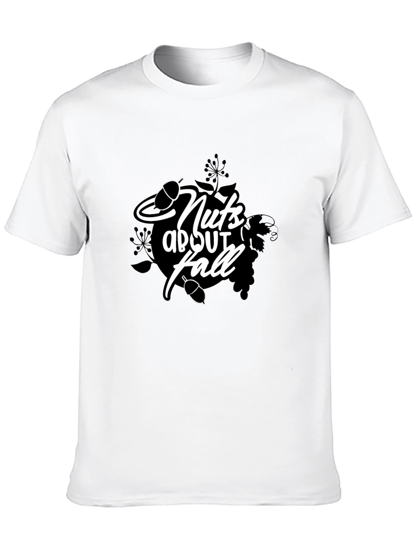 Nuts About Fall T-Shirt - Black