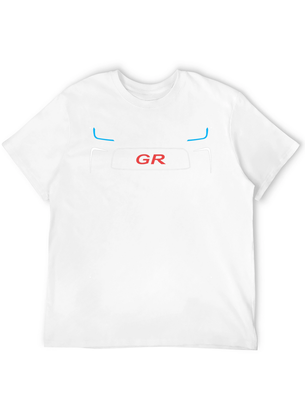 GR Car Graphic Tee - Black Cotton T-Shirt
