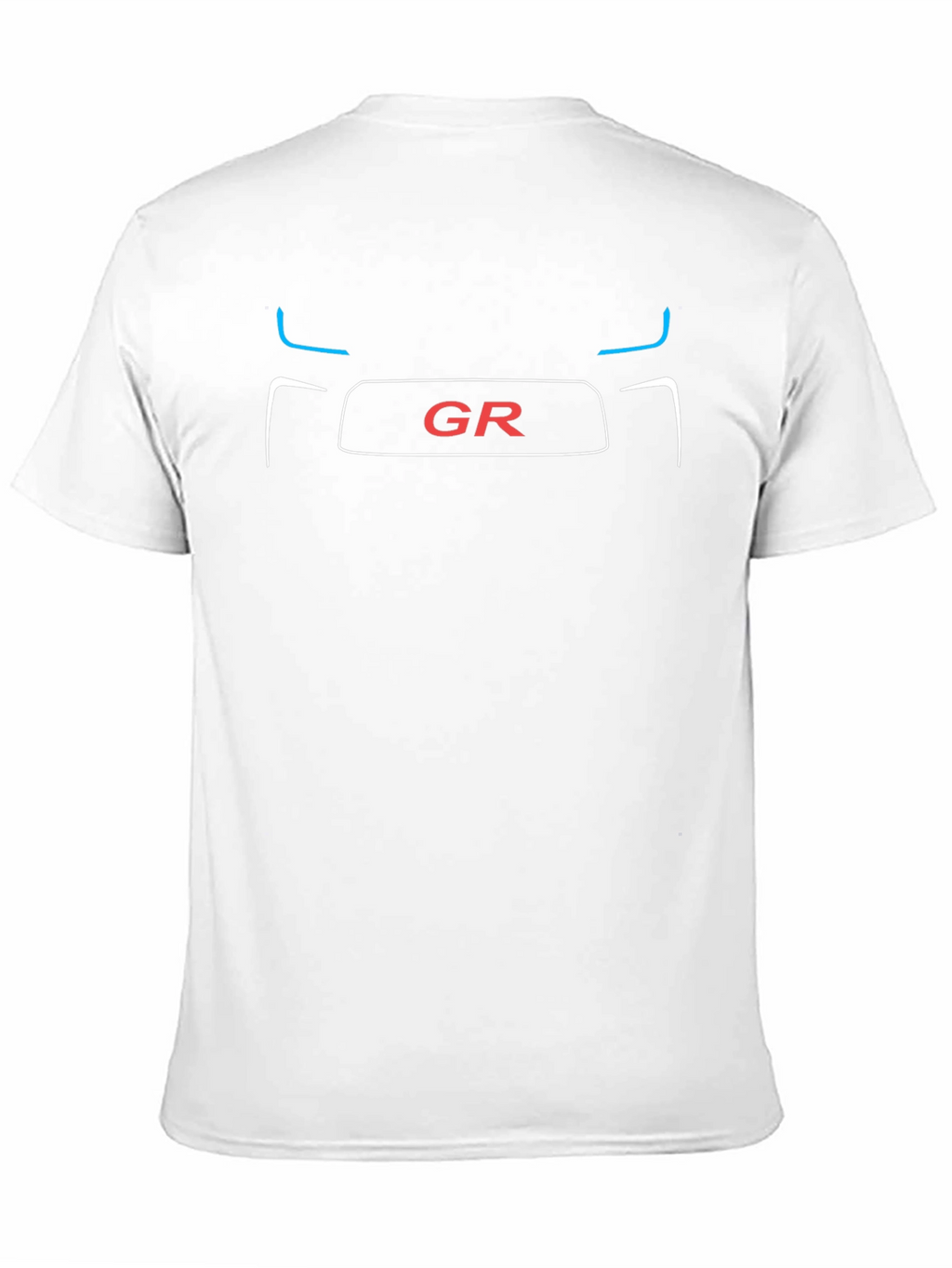 GR Car Graphic Tee - Black Cotton T-Shirt