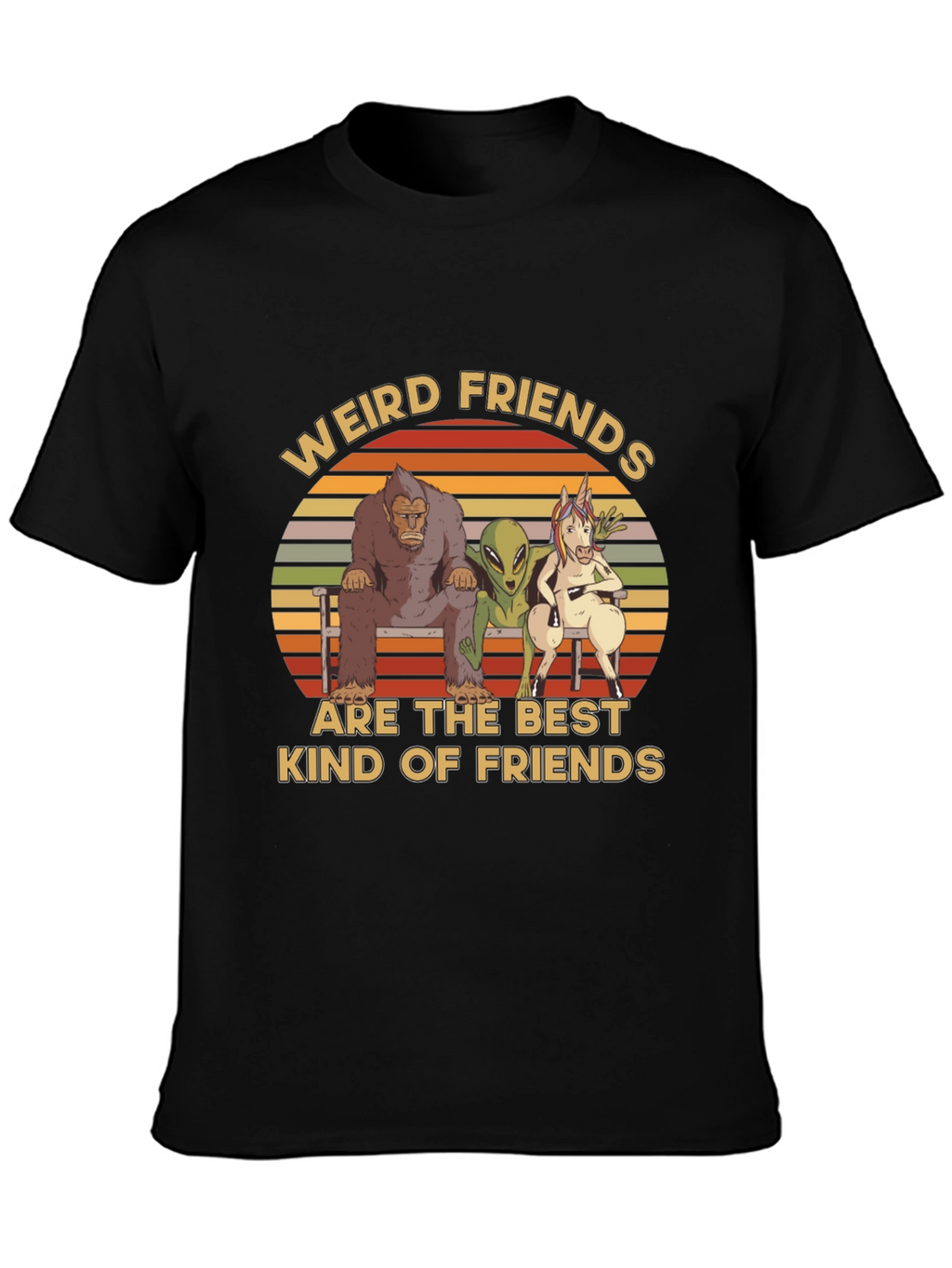 Weird Friends Graphic Tee