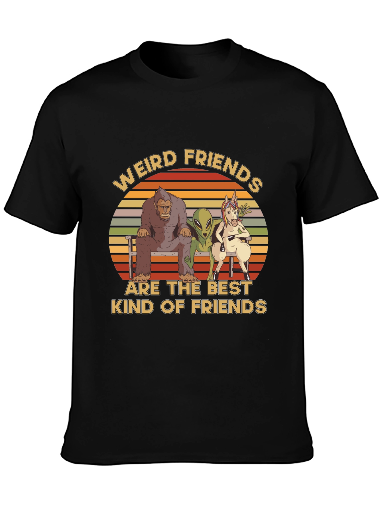 Weird Friends Graphic Tee
