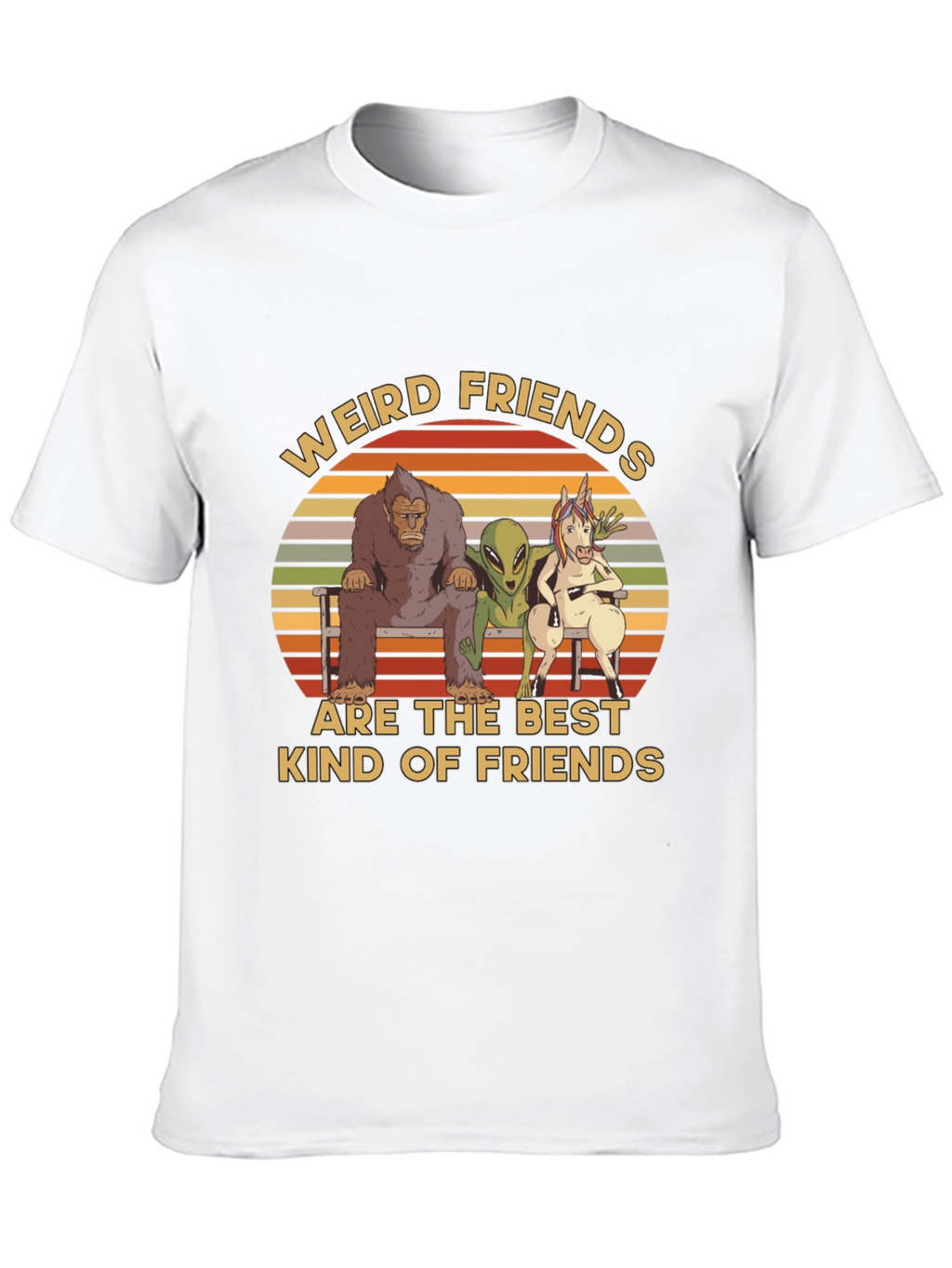 Weird Friends Graphic Tee