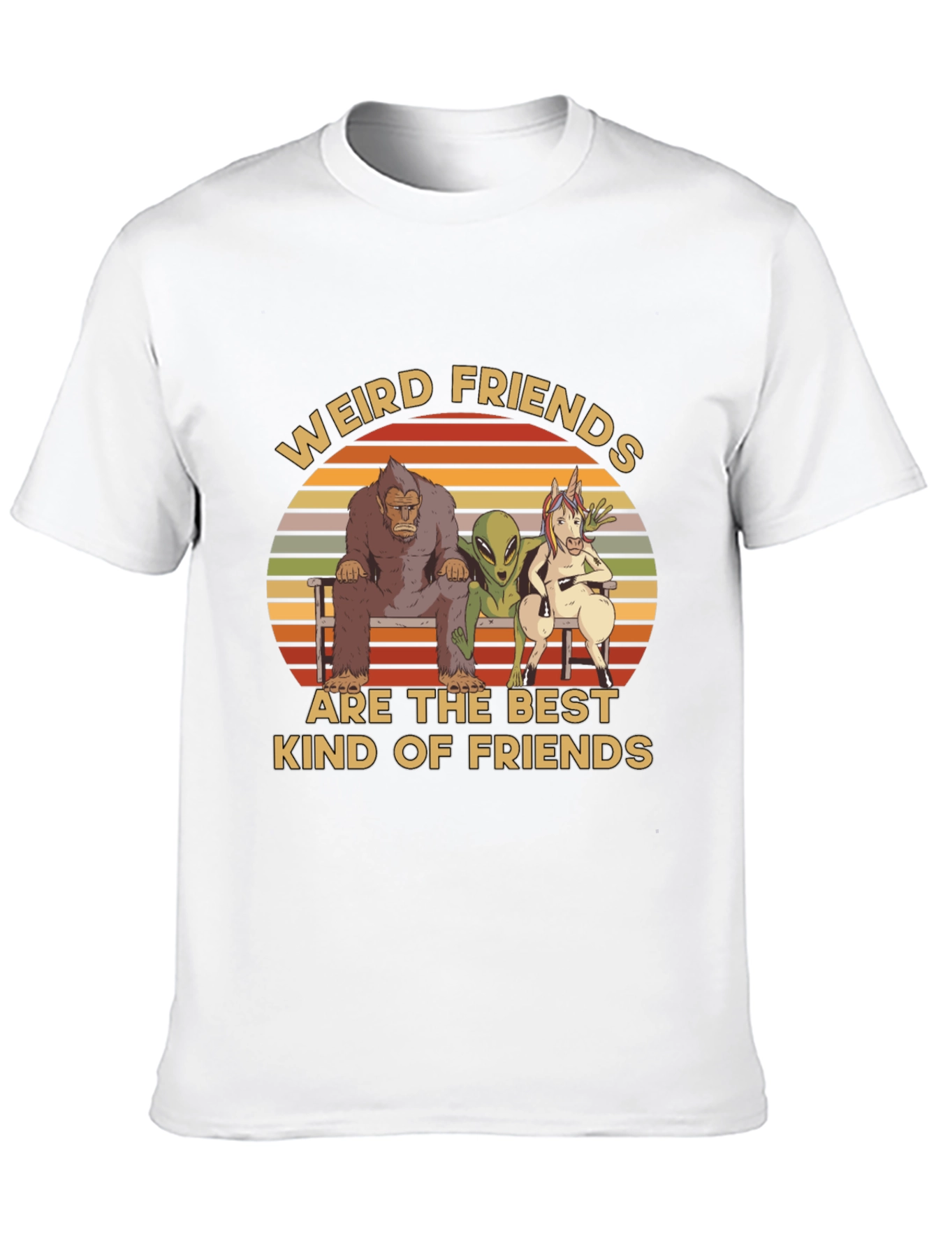 Weird Friends Graphic Tee