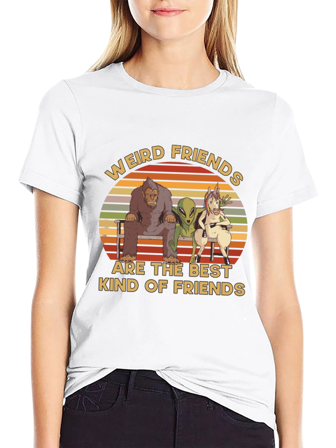 Weird Friends Graphic Tee