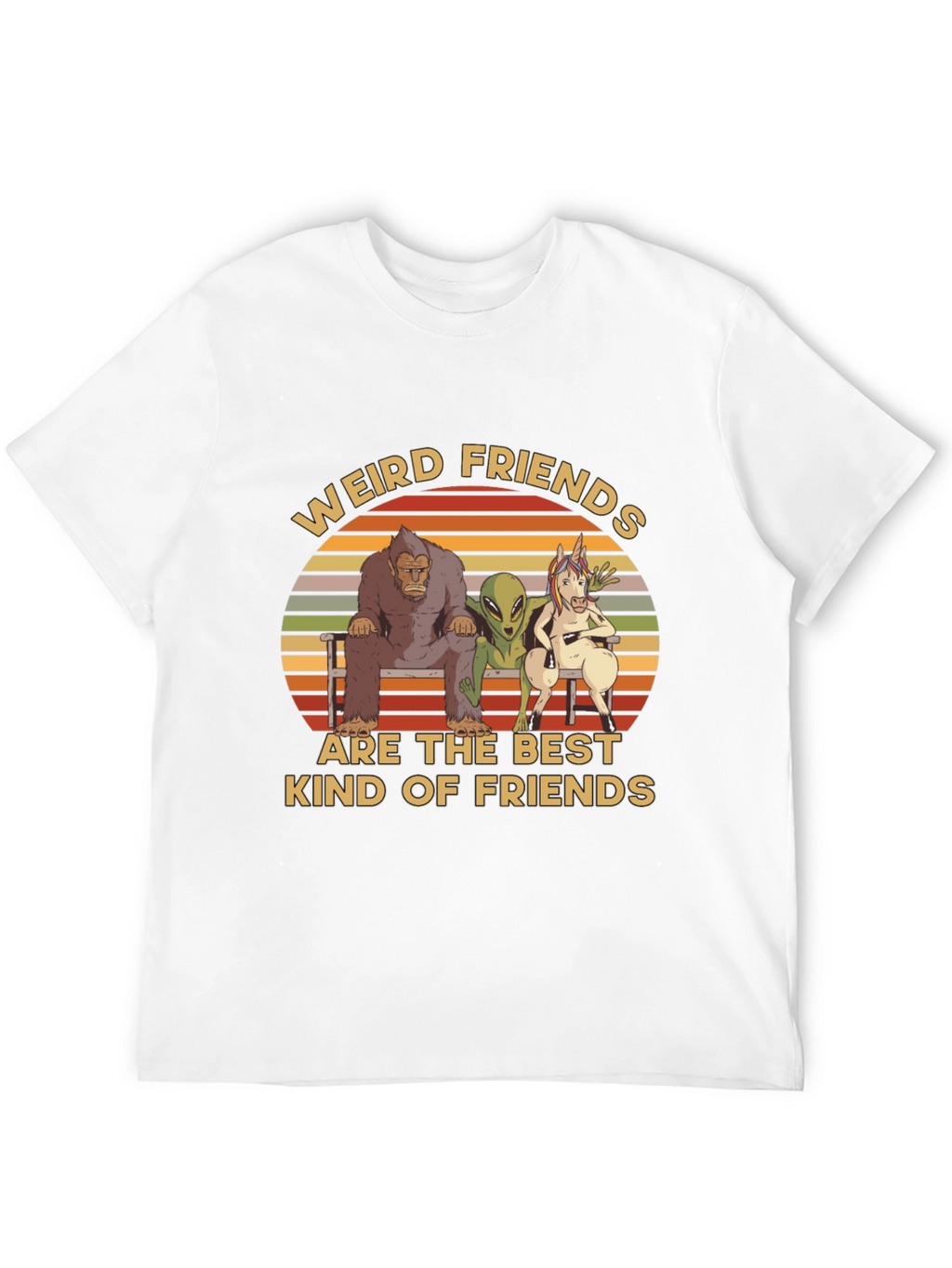 Weird Friends Graphic Tee
