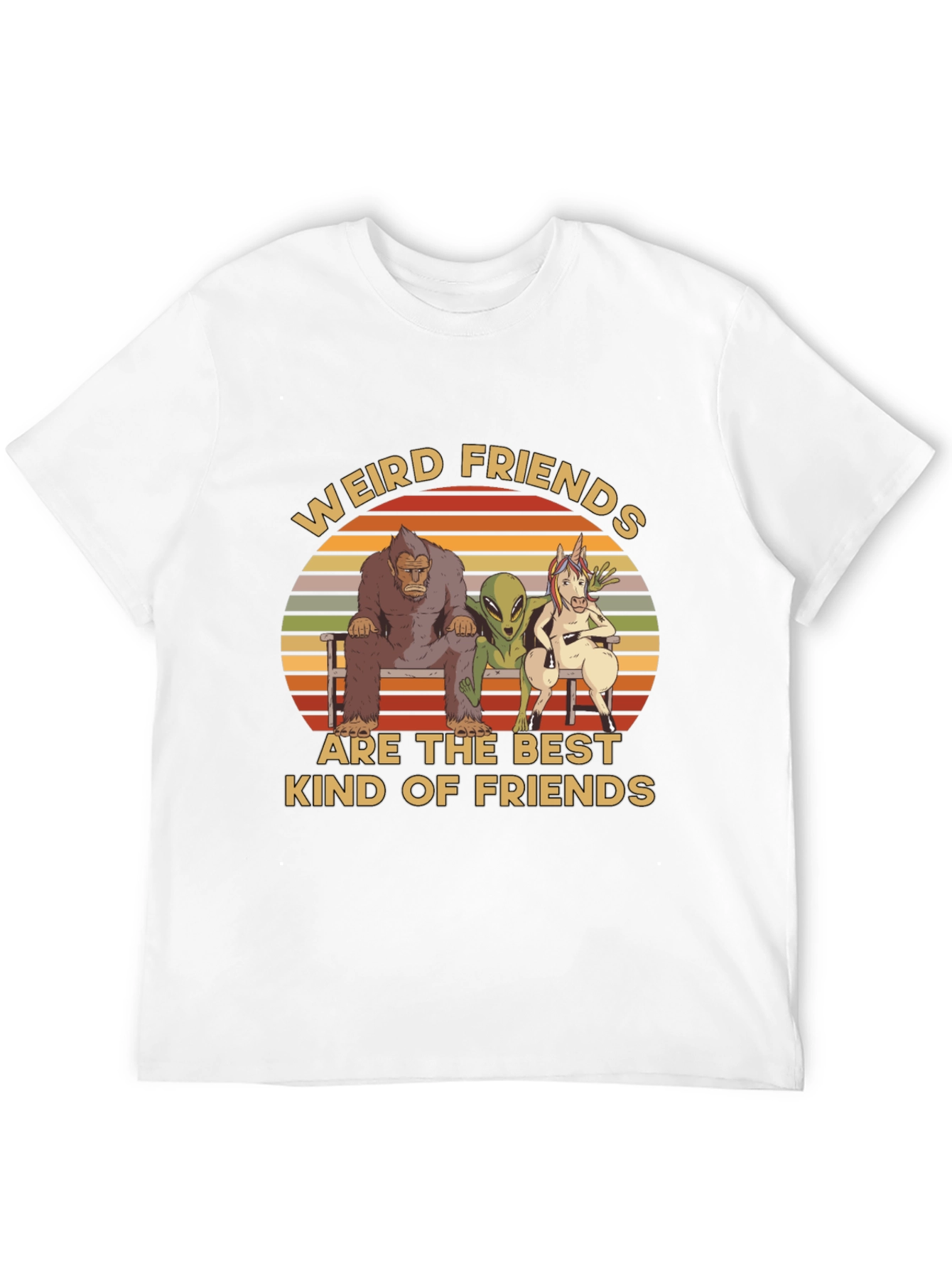 Weird Friends Graphic Tee