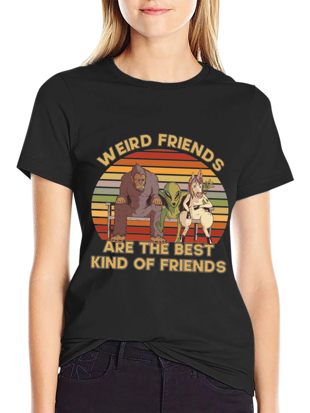Weird Friends Graphic Tee