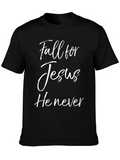 Fall for Jesus T-Shirt - Christian Apparel