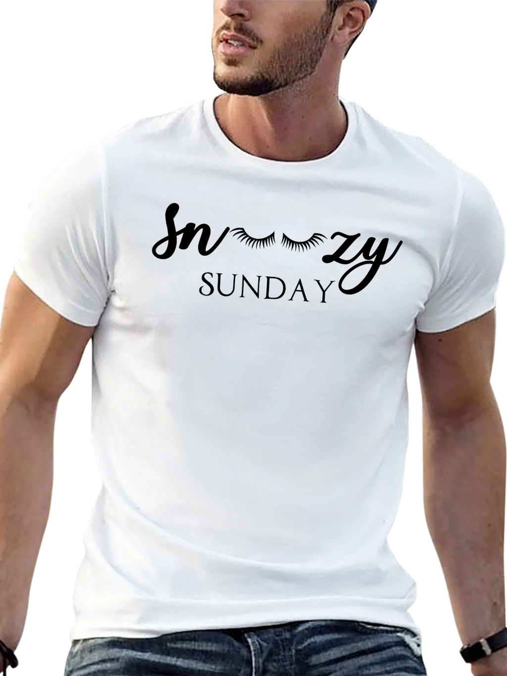 Snazzy Sunday Graphic T-Shirt
