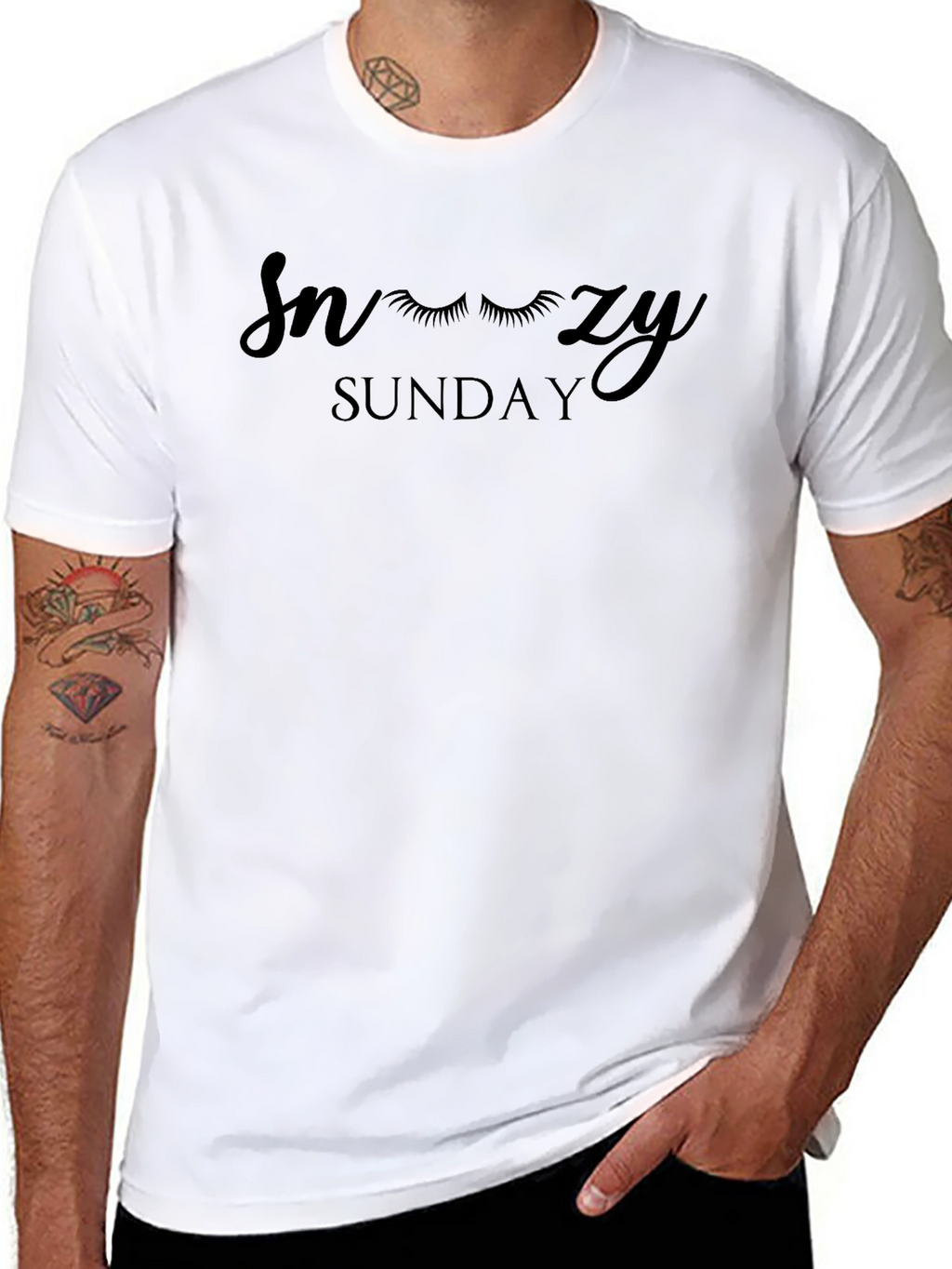 Snazzy Sunday Graphic T-Shirt