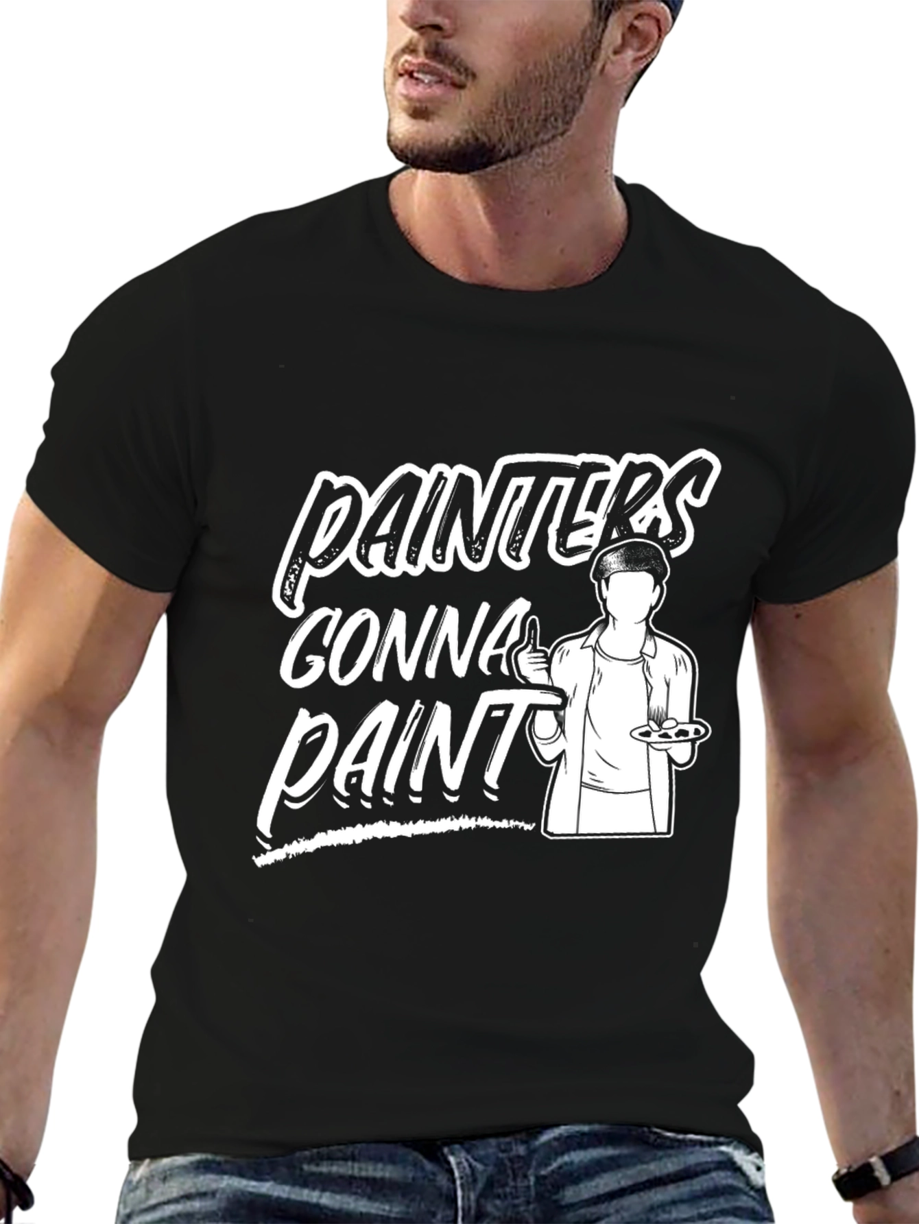 Painter Gonna Paint Black T-Shirt