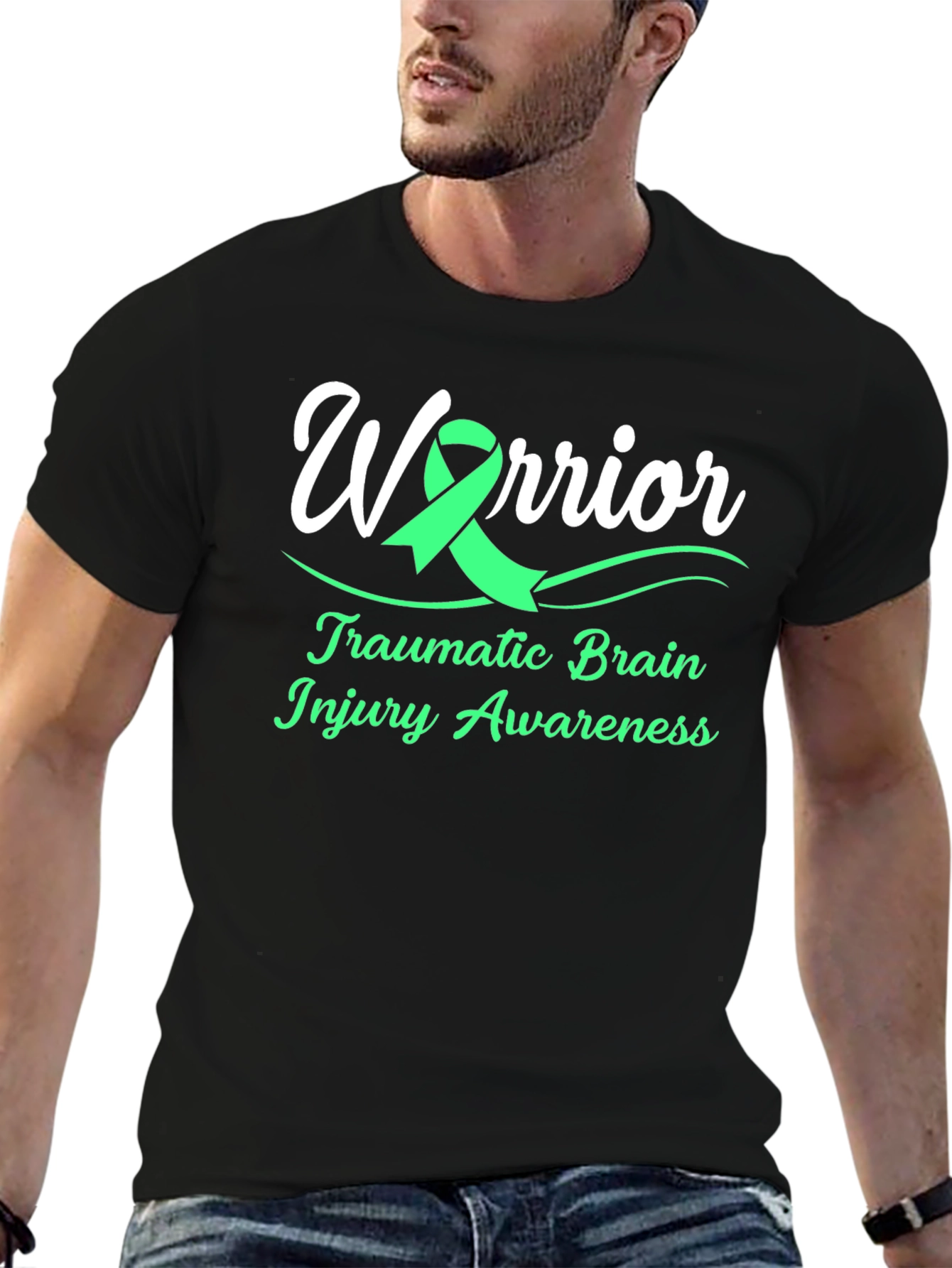 Warrior Traumatic Brain Injury Awareness T-Shirt