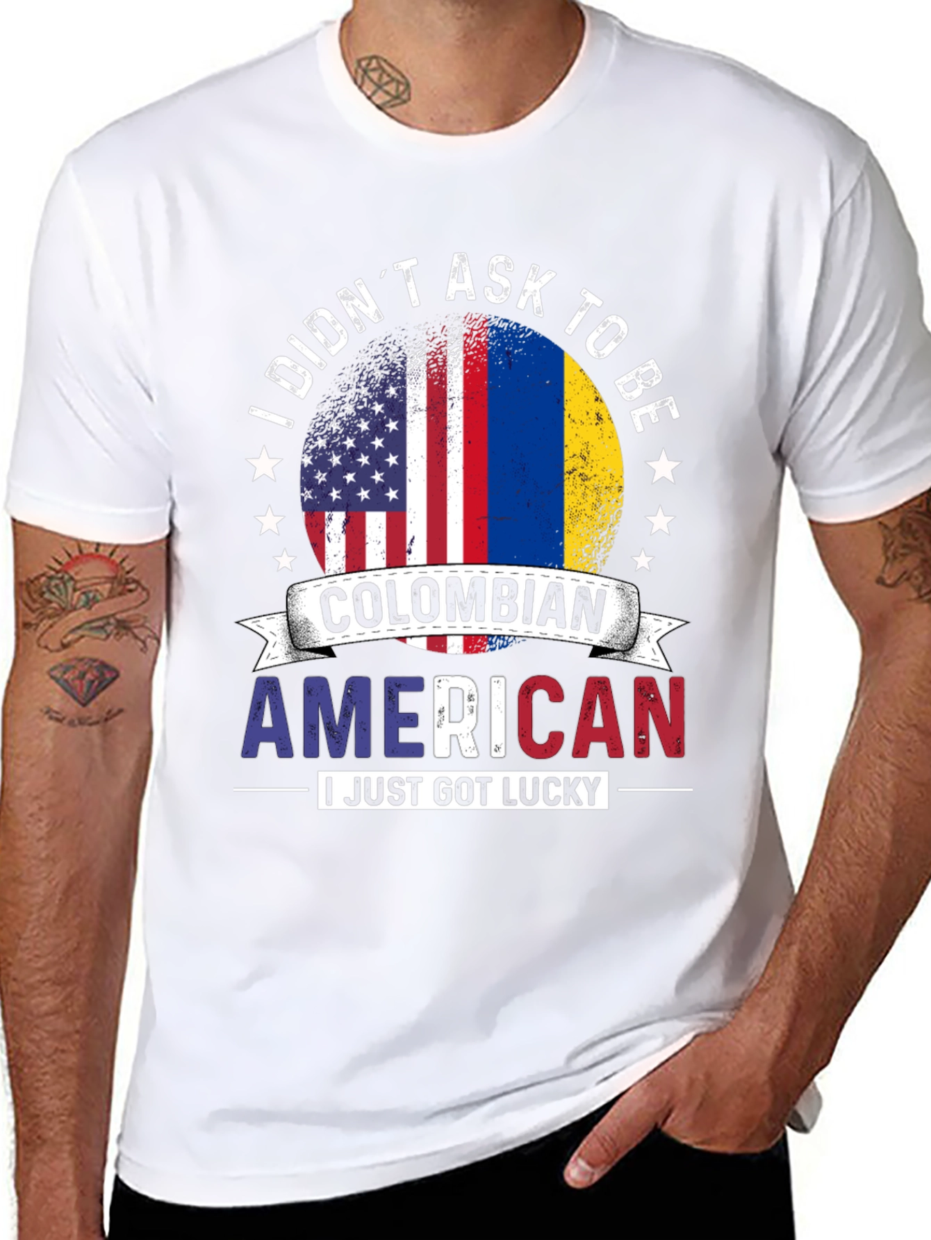 Colombian American Lucky T-Shirt