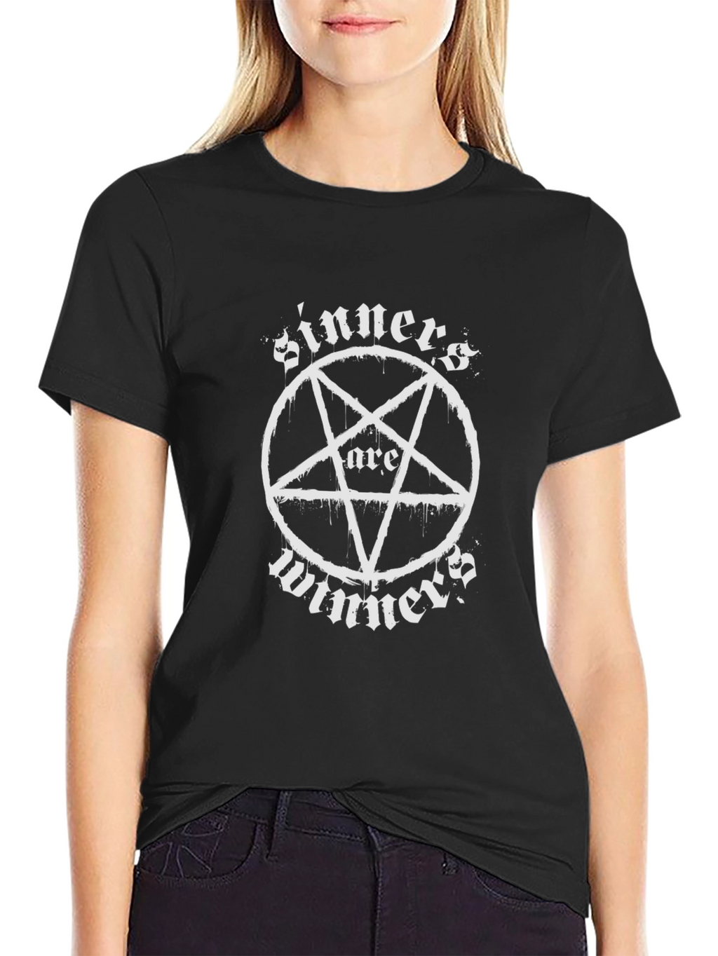 Sinners Are Winners Graphic T-Shirt