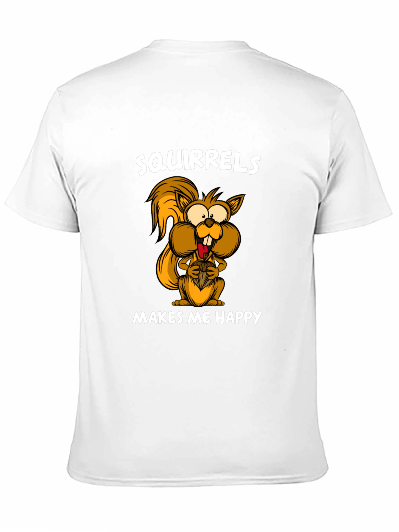 Squirrels Make Me Happy Graphic Tee