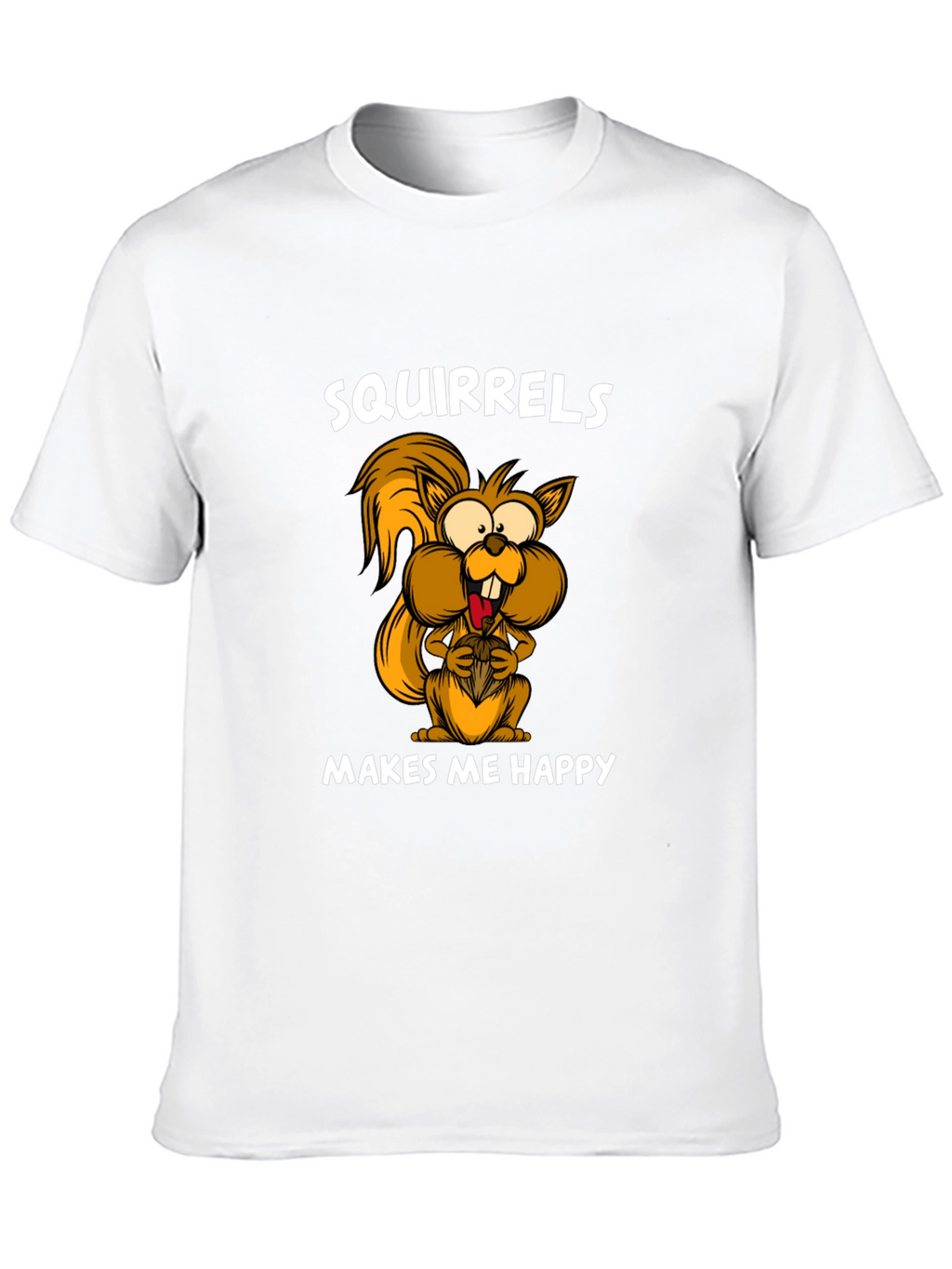 Squirrels Make Me Happy Graphic Tee