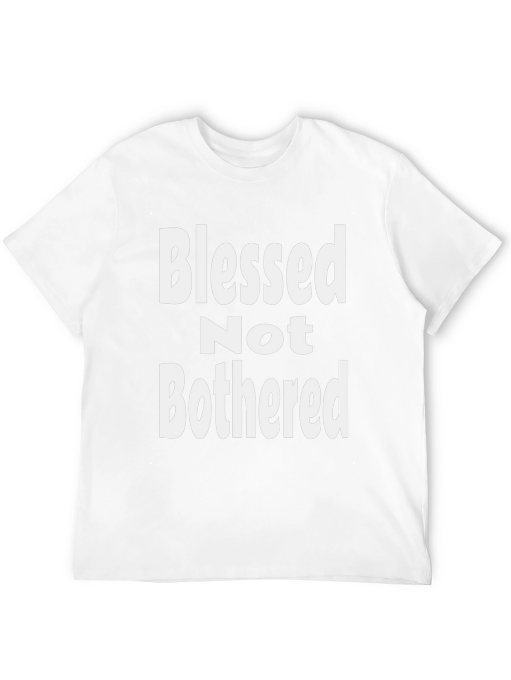 Blessed Not Bothered Graphic Tee