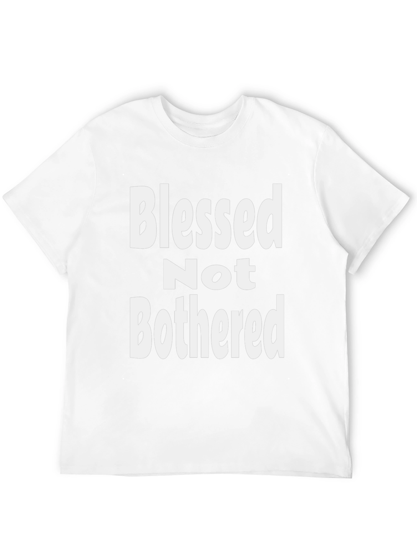 Blessed Not Bothered Graphic Tee