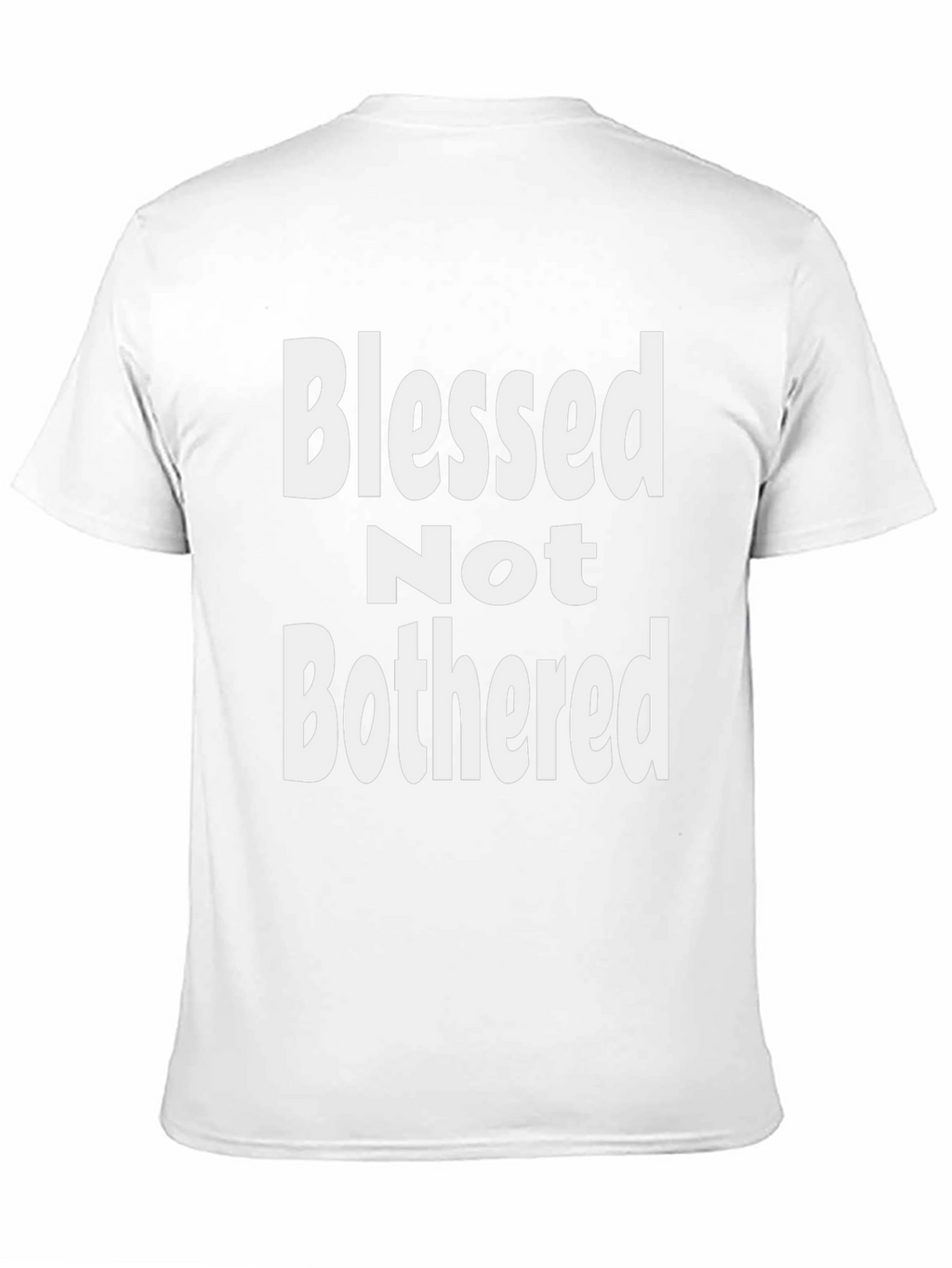 Blessed Not Bothered Graphic Tee