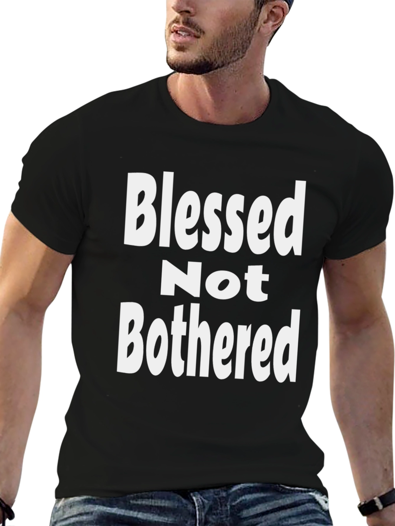 Blessed Not Bothered Graphic Tee