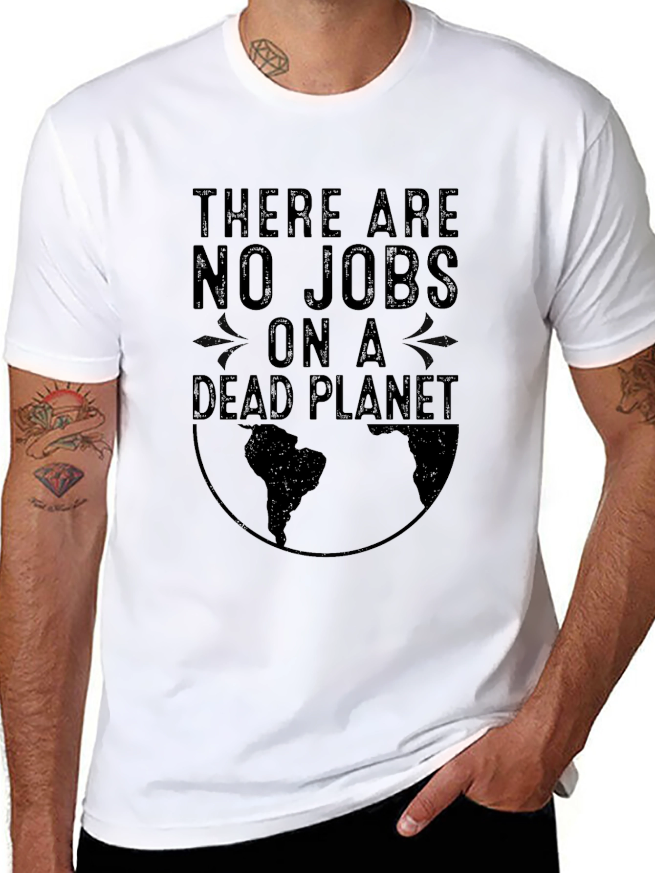 There Are No Jobs On A Dead Planet T-Shirt