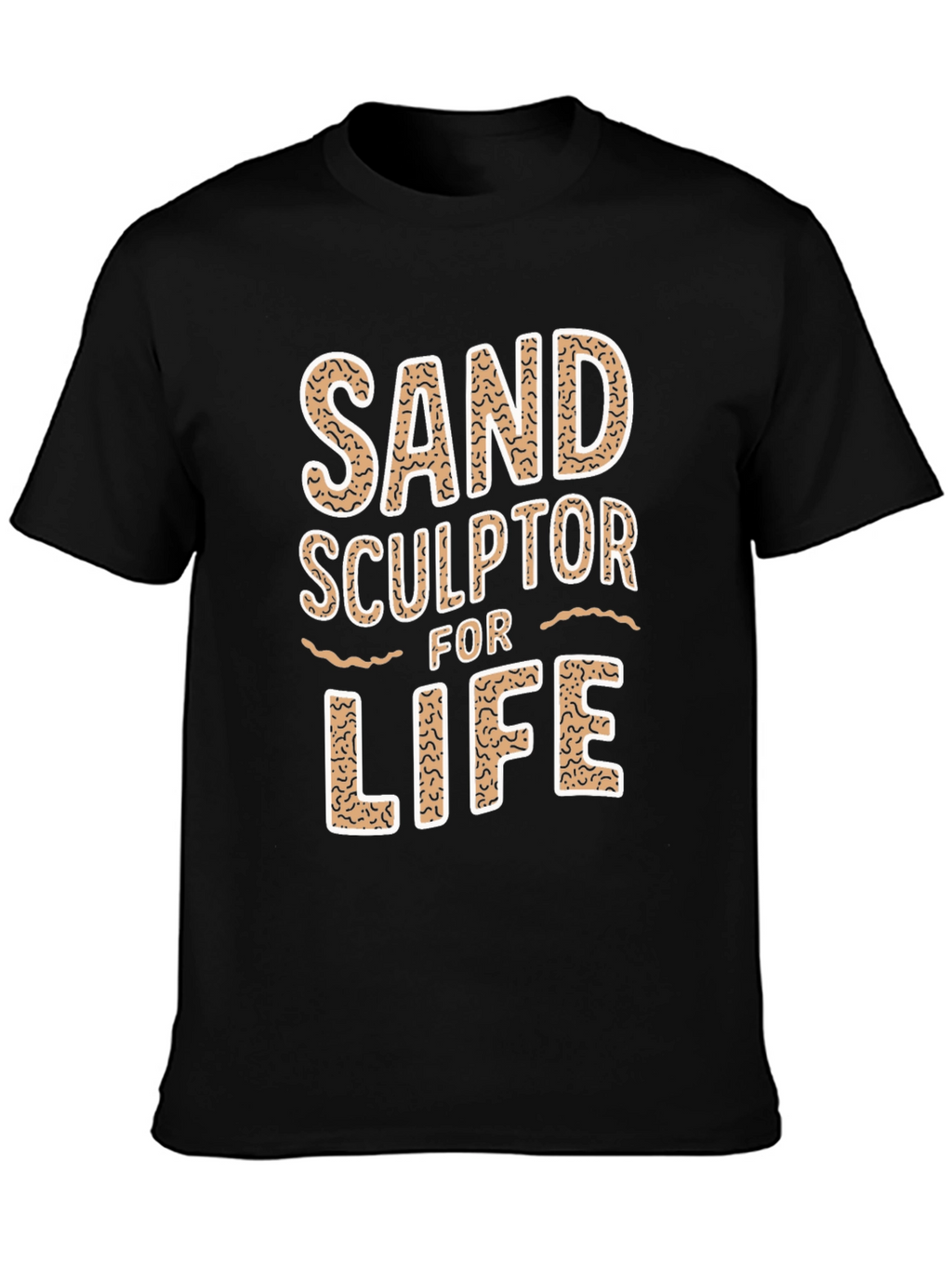 Sand Sculptor for Life Tee - Black