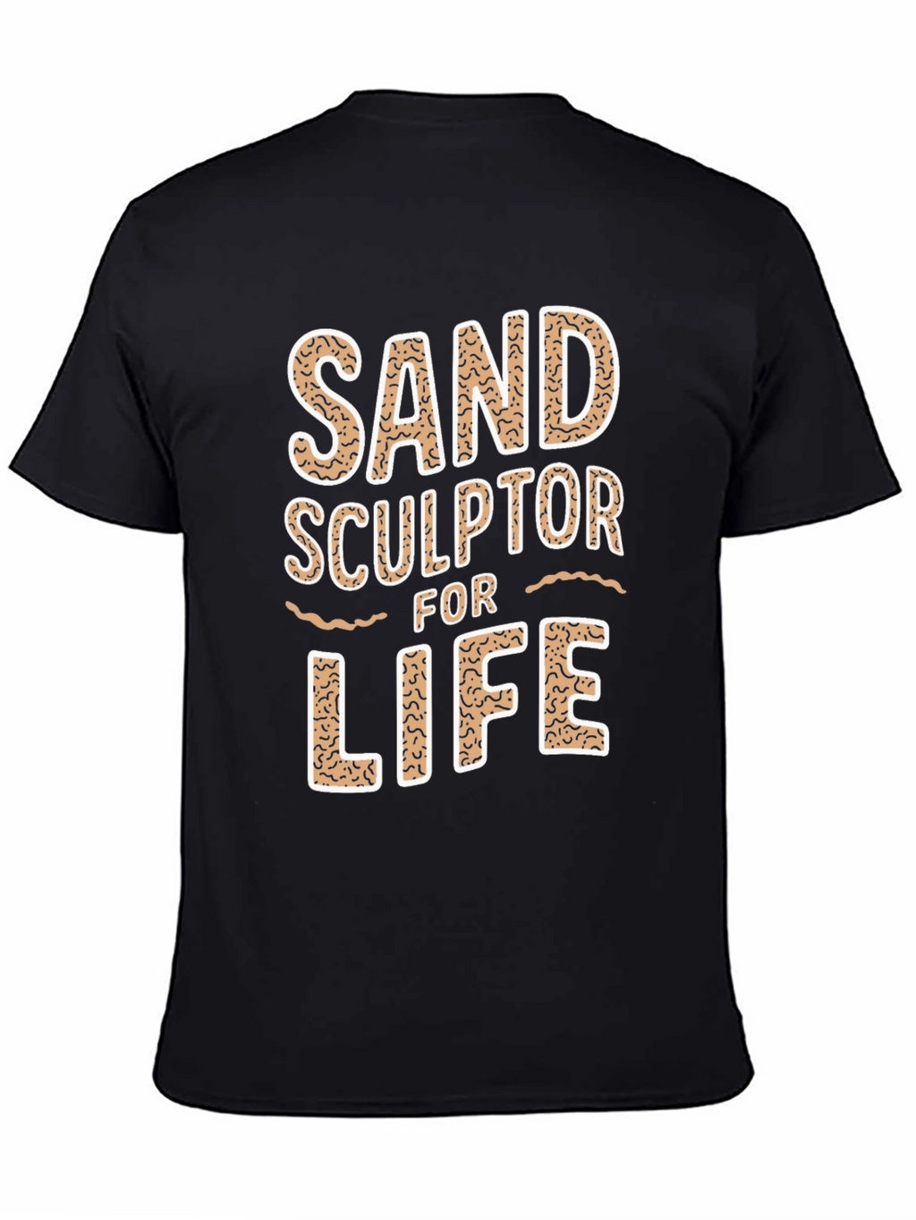 Sand Sculptor for Life Tee - Black