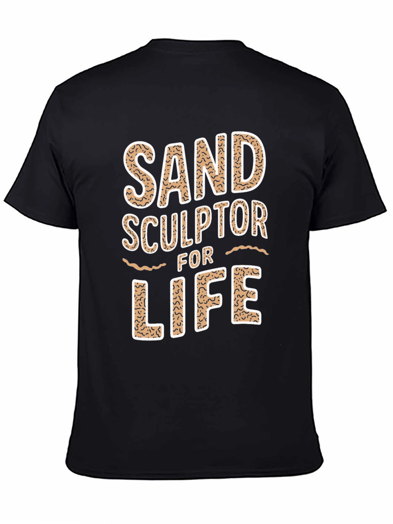 Sand Sculptor for Life Tee - Black
