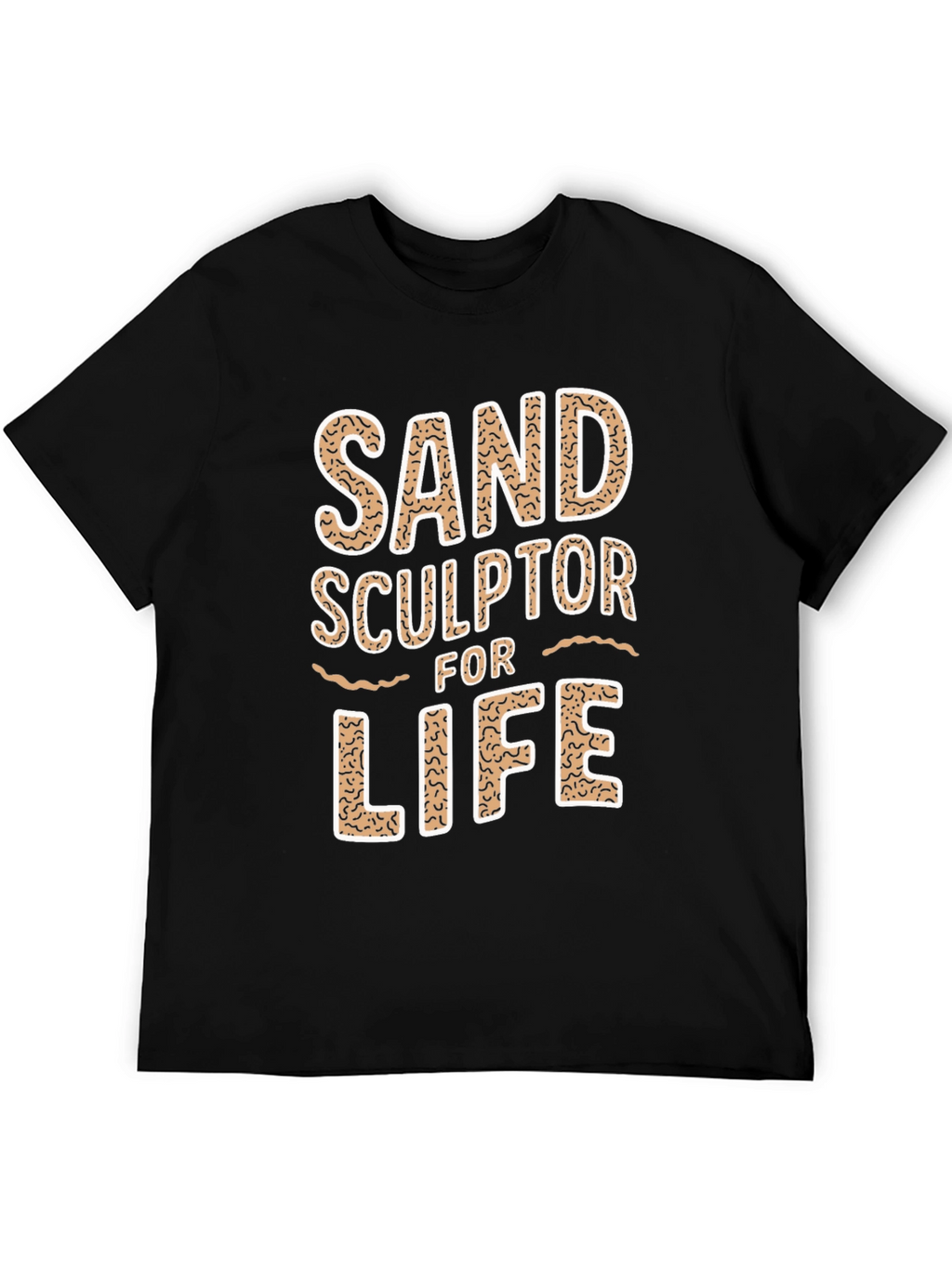 Sand Sculptor for Life Tee - Black