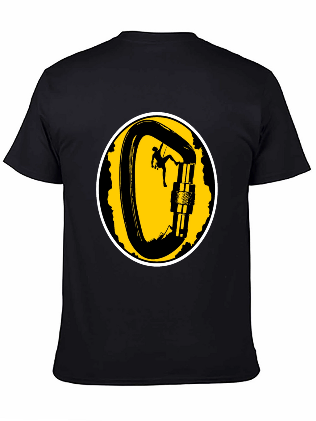 Climbing Carabiner T-Shirt - Adventure Ready