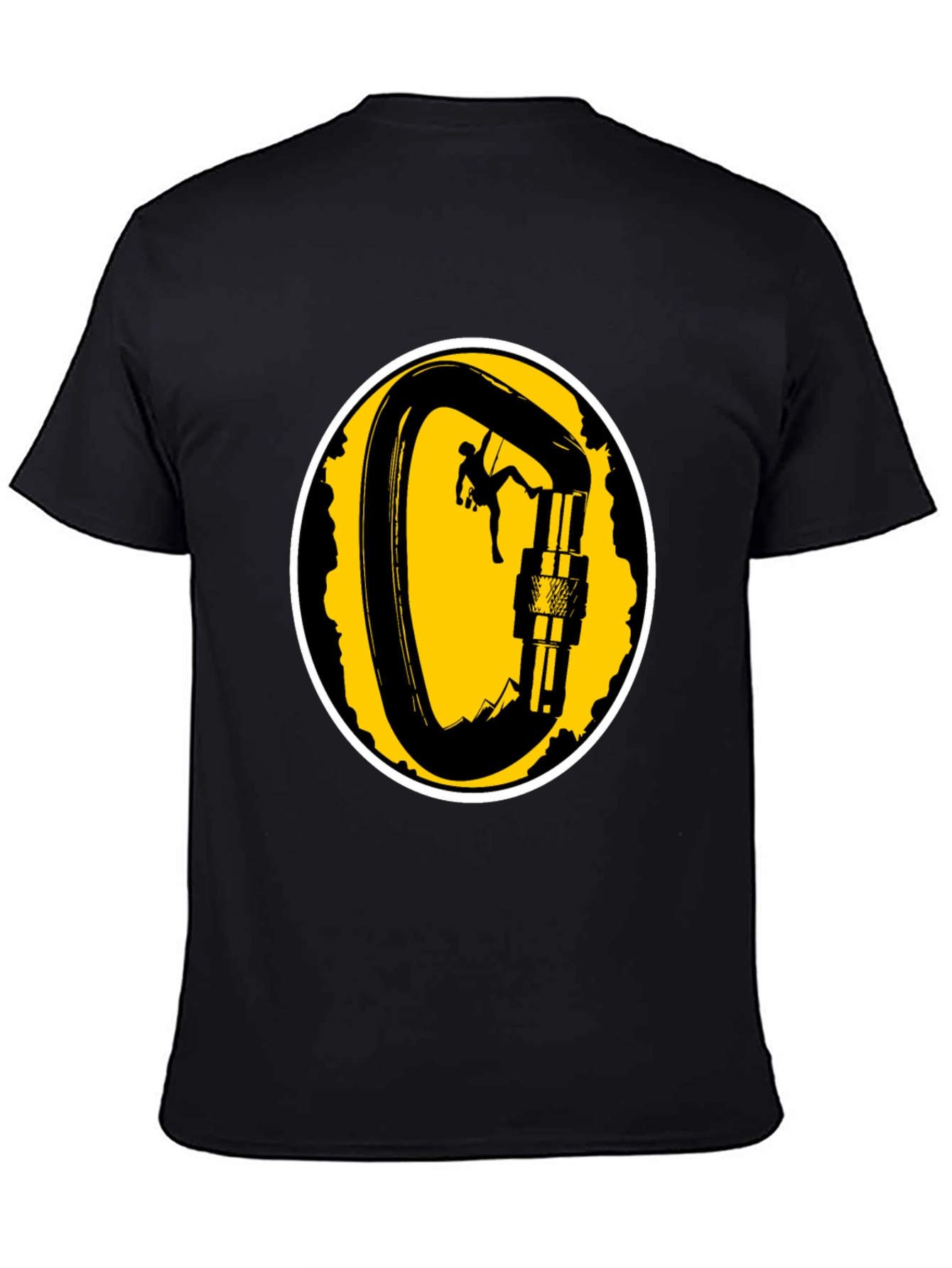 Climbing Carabiner T-Shirt - Adventure Ready