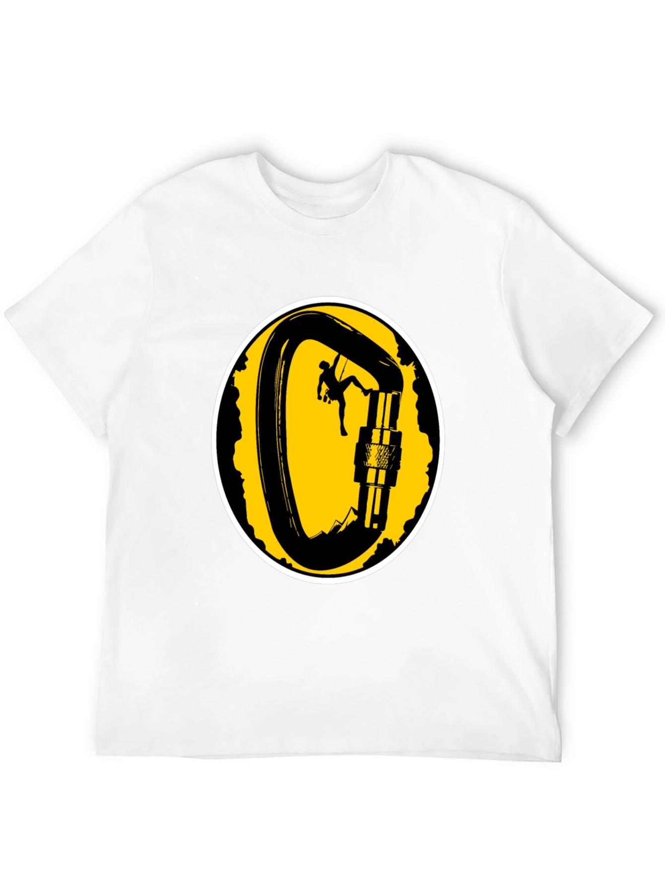 Climbing Carabiner T-Shirt - Adventure Ready