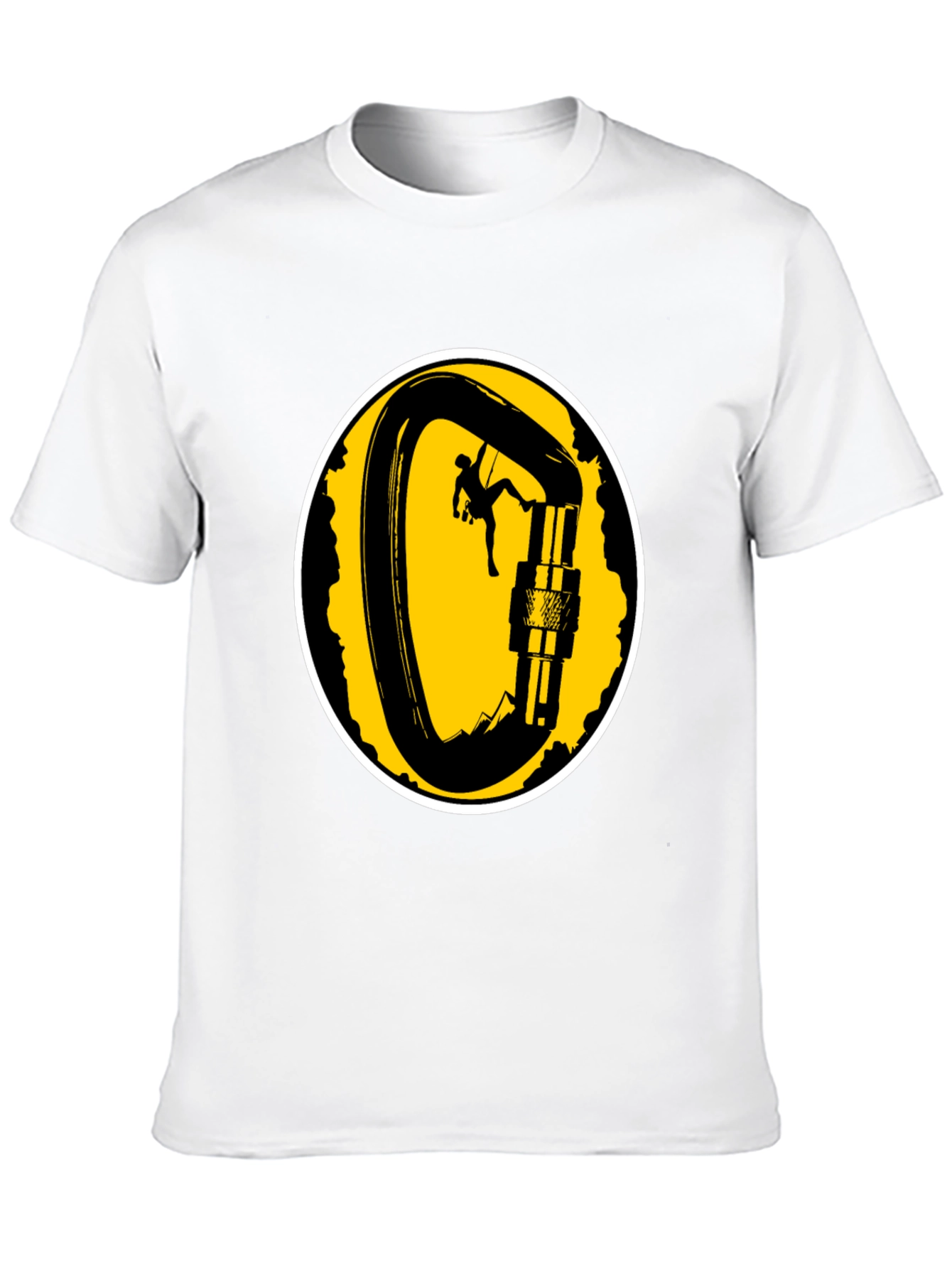 Climbing Carabiner T-Shirt - Adventure Ready
