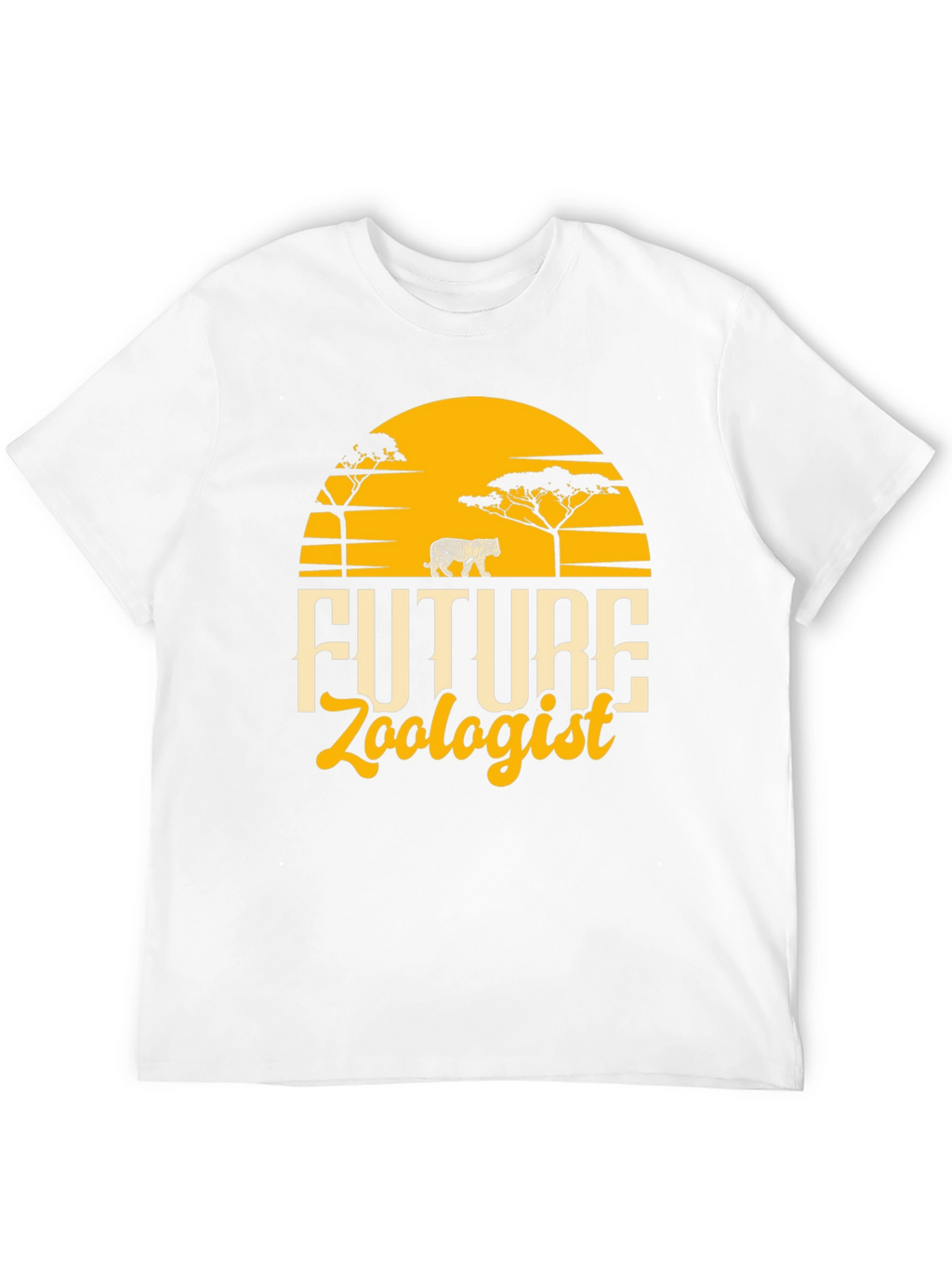 Future Zoologist Black Graphic T-Shirt