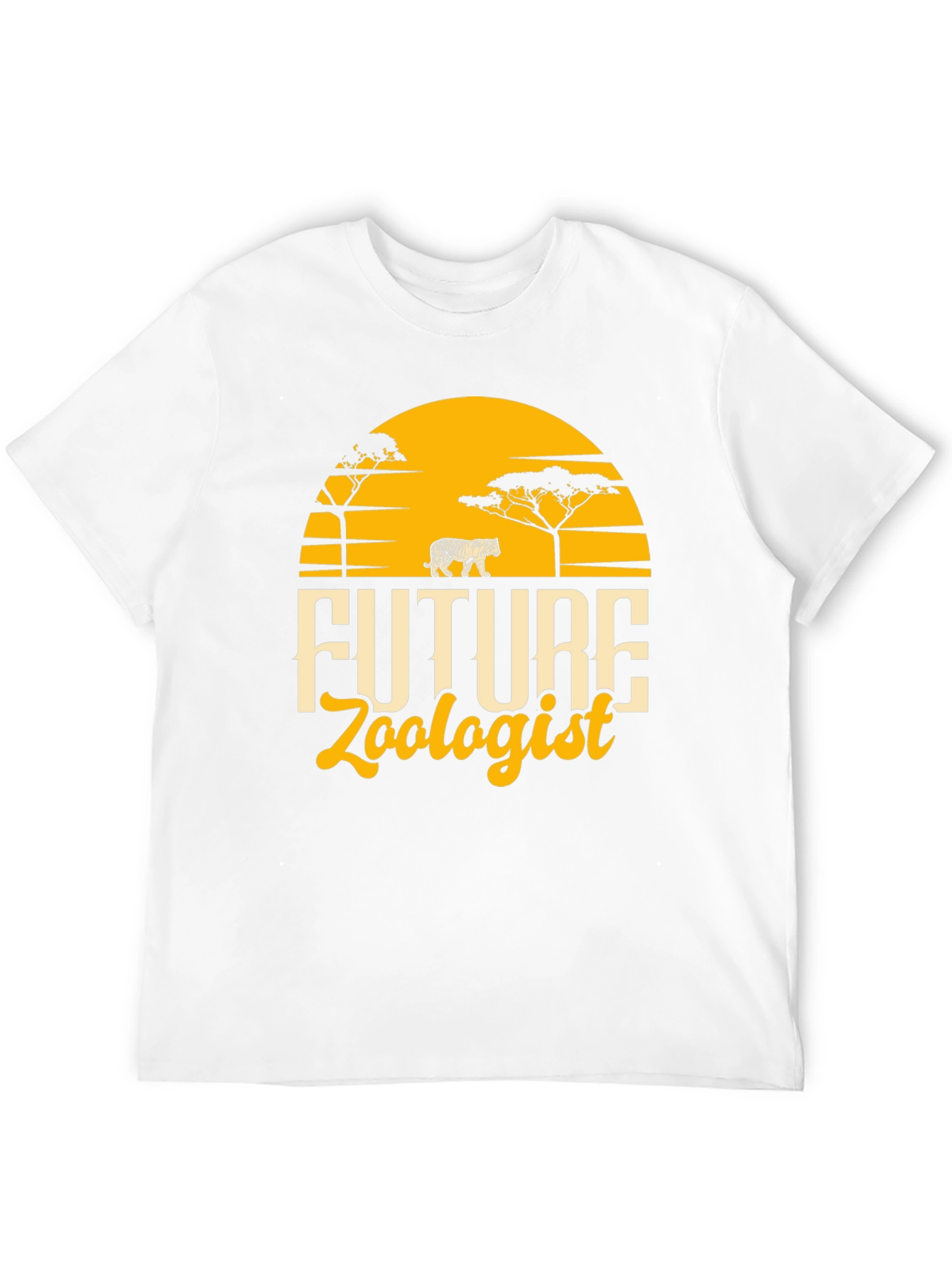 Future Zoologist Black Graphic T-Shirt