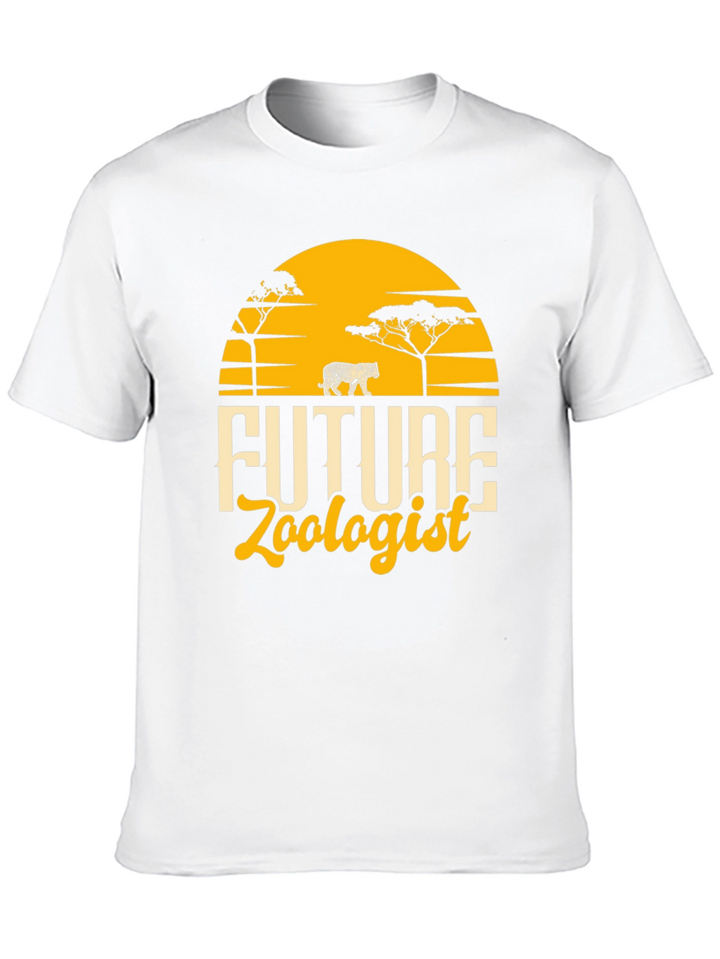 Future Zoologist Black Graphic T-Shirt