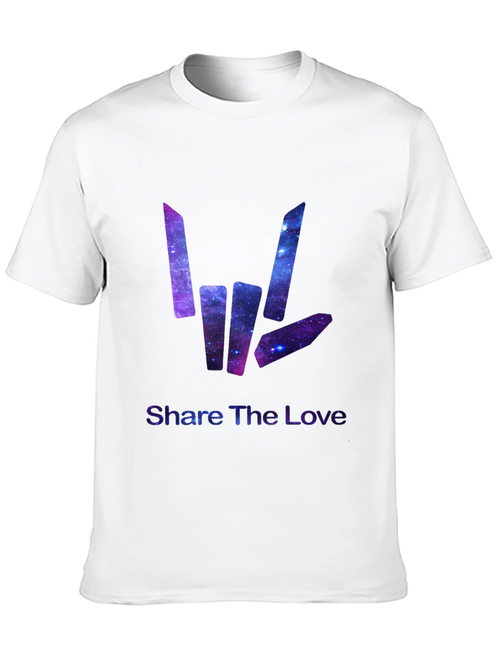 Share the Love Galaxy Graphic T-Shirt