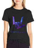 Share the Love Galaxy Graphic T-Shirt