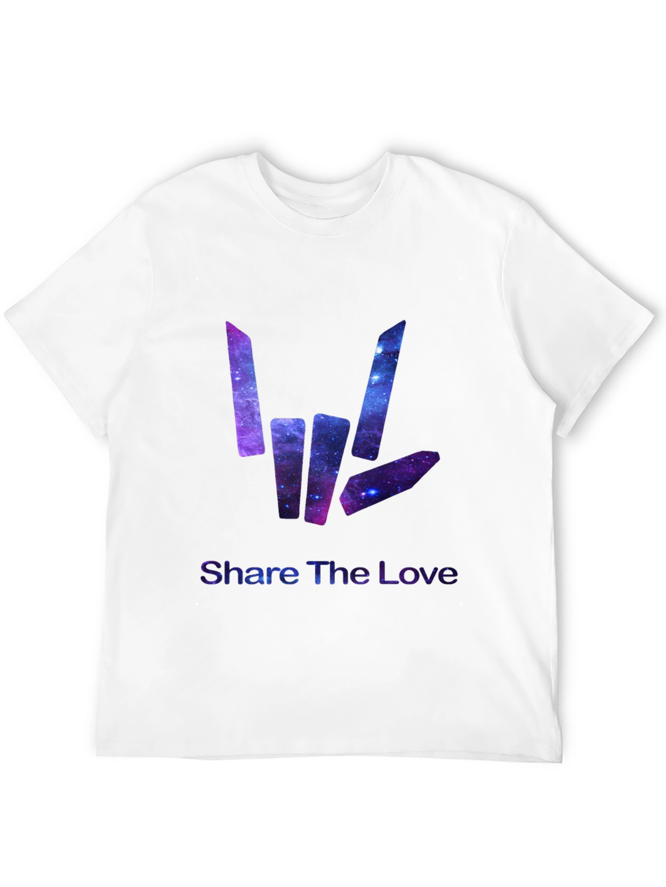 Share the Love Galaxy Graphic T-Shirt