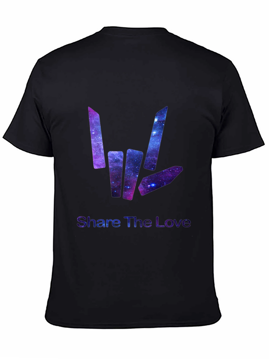 Share the Love Galaxy Graphic T-Shirt