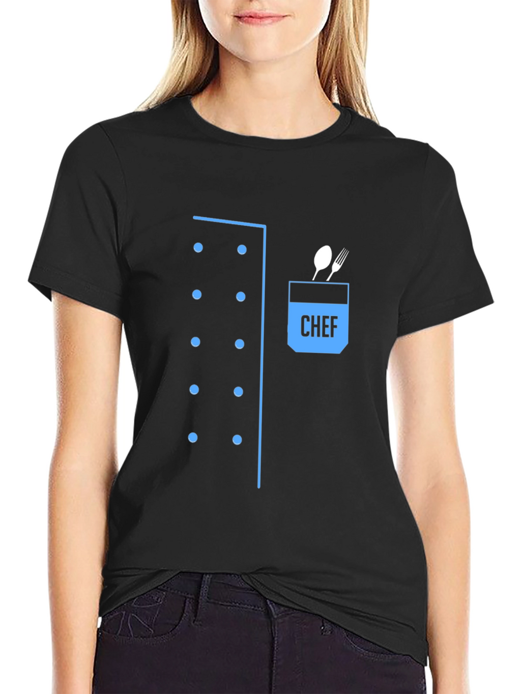 Chef Outfit T-Shirt - Novelty Kitchen Apparel