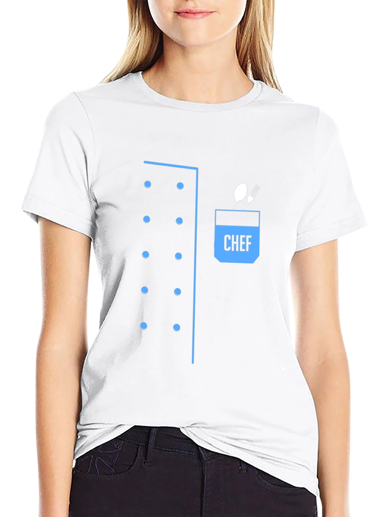 Chef Outfit T-Shirt - Novelty Kitchen Apparel
