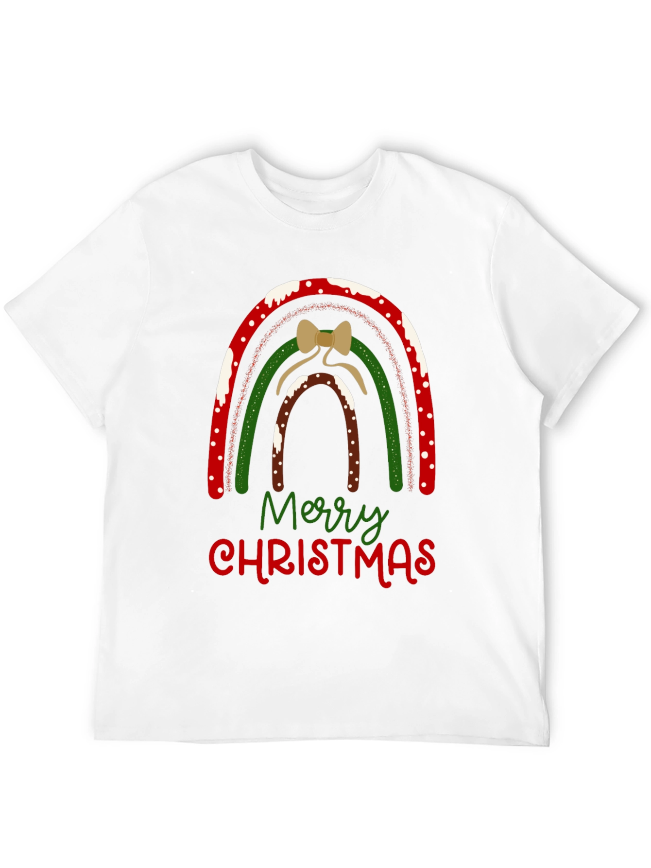 Festive Christmas Rainbow T-Shirt