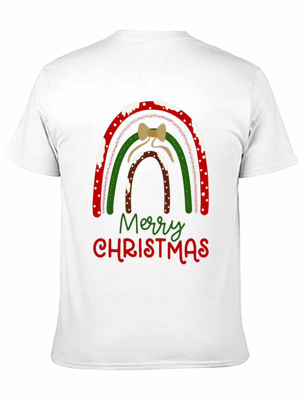Festive Christmas Rainbow T-Shirt