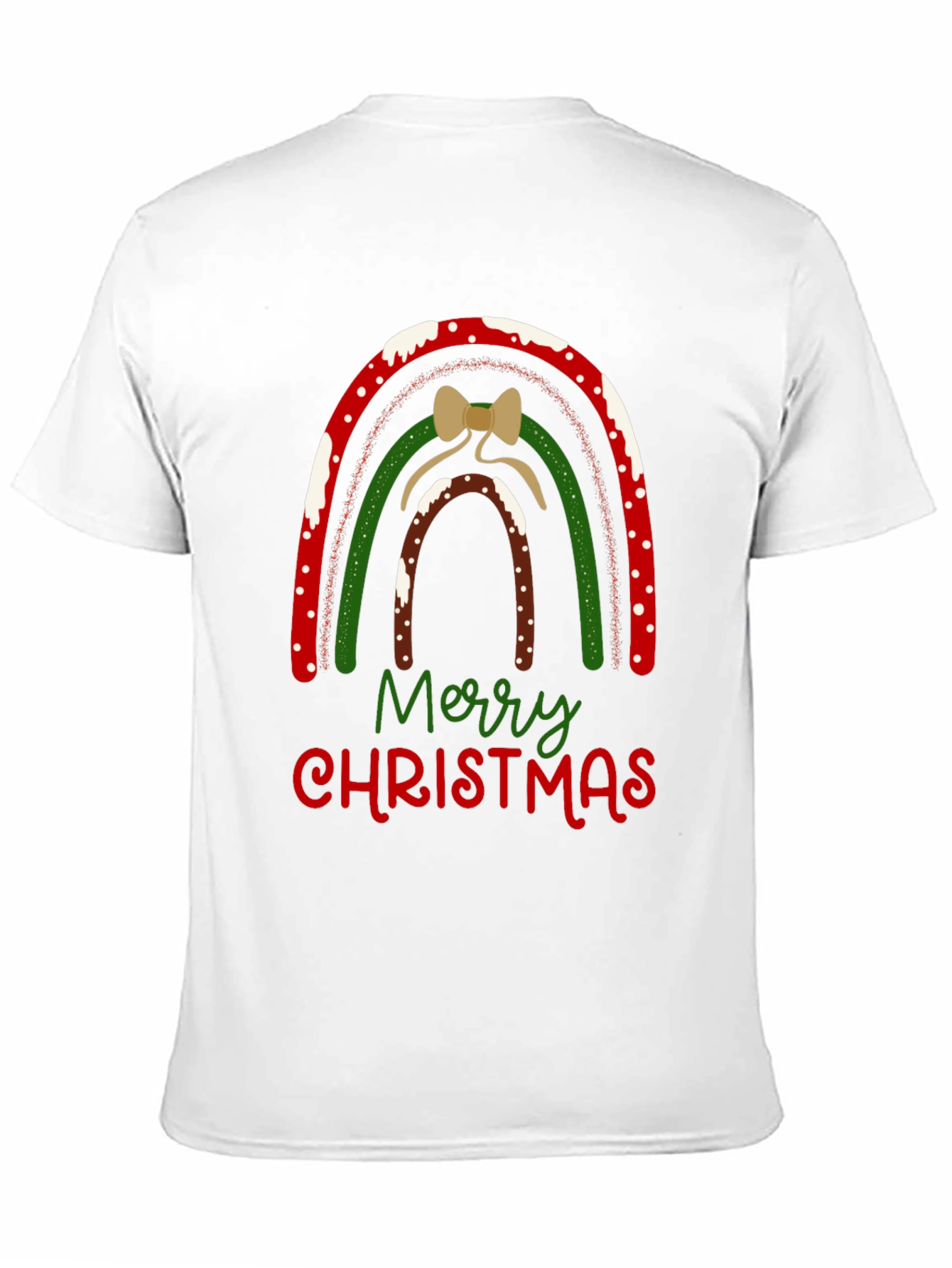 Festive Christmas Rainbow T-Shirt